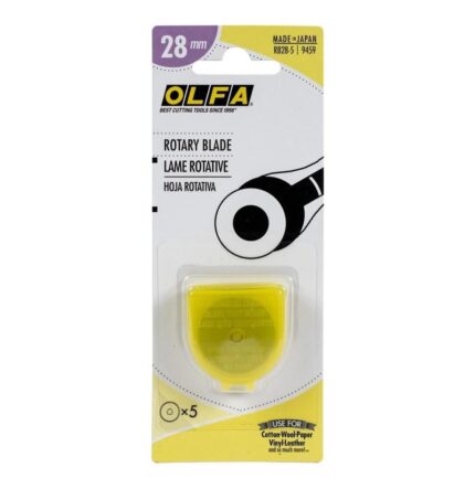 Olfa Rotary Blade Refill (5 Per Package) - 28mm